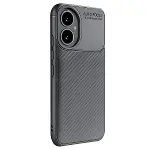 Honor 400 Kılıf Auto Focus Karbon Kapak - Gri-2