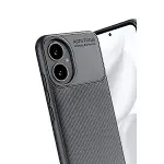 Honor 400 Kılıf Auto Focus Karbon Kapak - Gri-3