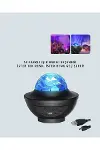Bluetooth & USB Müzik Çalar Gece Lambası – 50 m² Kapsama, Uzaktan Kumanda-2
