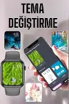 Akıllı Saat Amoled Ekran Yeni Nesil Bluetooth Bağlantılı-1