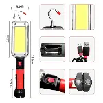 Usb Şarjlı Oto Tarci Çalışma Lambası Wt-733-1