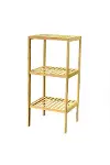 Çok Amaçlı Raf - Organizer 3 Katlı Ahşap - Bambu 36X32X80CM-3