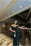 Kadın Bohem Kayık Yaka Balık Kesim Abiye Elbise-5