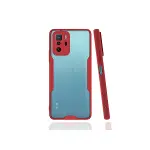 Xiao Poco X3 GT Kılıf Platin Silikon - Kırmızı-2