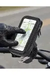 360 Derece Döner Su Geçirmez Bisiklet Telefon Tutucu Gidon Montaj Standı-1