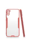 Samsung Galaxy A11 Kılıf Platin Silikon - Pembe-3