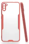 Samsung Galaxy A11 Kılıf Platin Silikon - Pembe-1