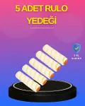 5’li Detay Boya Rulo Takımı Pürüzsüz Yüzey İçin İdeal-1