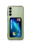 Samsung Galaxy A15 4G Kılıf Kart Şeffaf Silikon - Şeffaf-1