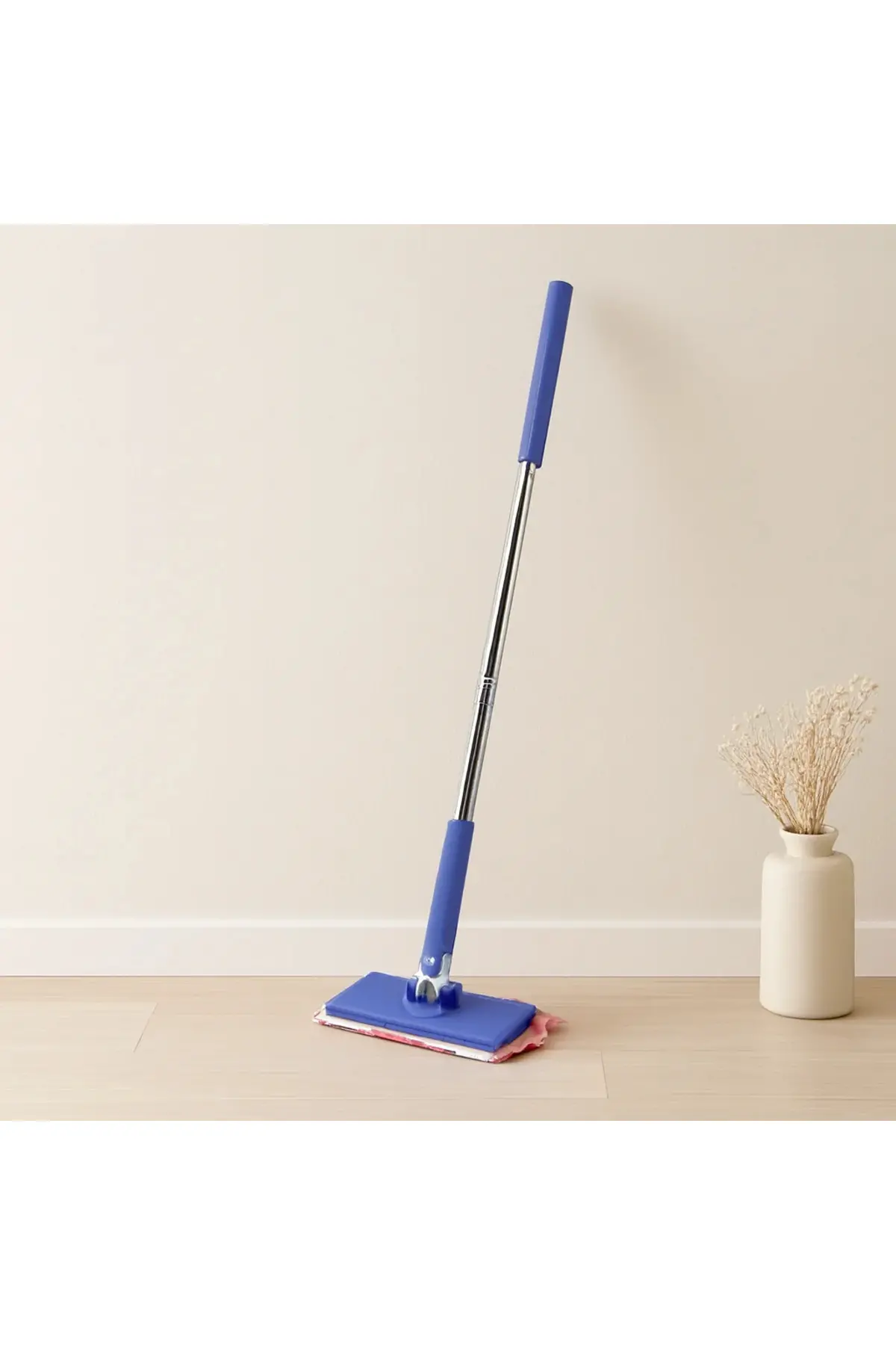 Otomatik Bez Değiştiren Mop 360° Döner Başlık 66 cm Sap