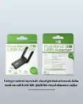 Yüksek Hızlı 1200 Mbps Çift Bant USB WiFi Adaptör – Güçlü Sinyal, Geniş Uyumluluk-4