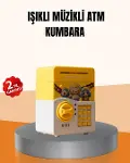 ATM Tasarımlı Sarı Işıklı Sesli Elektronik Kumbara-1