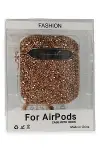 Apple Airpods 2 (2.nesil) ra Taşlı Kılıf - Rose Gold-3