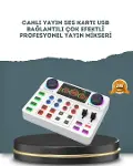 Gürültü Engelleme Özellikli Canlı Yayın Ses Kartı-1