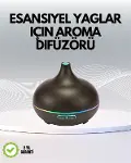 7 Renk Işıklı Ultrasonik Hava Difüzörü – Sessiz ve Güvenli Kullanım-1
