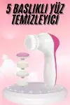 5 Başlıklı Titreşimli Cilt Temizleme Seti Canlandırıcı ve Onarıcı-1