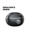 YXG10 Siyah Bluetooth Kulaklık-1