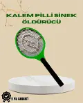 Yüksek Gerilimli Elektronik Sinek Öldürücü – Pil ile Çalışan, Güvenlik Izgaralı-1