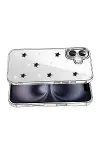 Apple iPhone 16 Fiyonk Desenli Kapak - Desen 7-3
