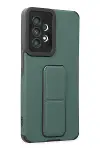 Samsung Galaxy A53 5G Kılıf Mega Standlı Silikon - Yeşil-2