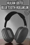 P9 Plus Hi-fi Ses Kalitesi Ayarlanabilir krofonlu Bluetooth Kulaklık Siyah-1