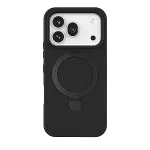Huawei Honor 600 Regal Magsafe Standlı Kapak - Siyah-3