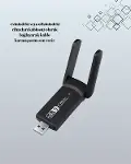 Tak-Çalıştır Özellikli Çift Bant WiFi Adaptör – 1200 Mbps-3