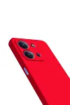 Xiao Red 15C 4G Nano içi Kadife Silikon - Kırmızı-2