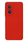 Huawei Nova 9 SE Kılıf Nano içi Kadife Silikon - Kırmızı-1
