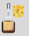 8 Fonksiyonlu Uzaktan Kumandalı Günışığı Perde Peri Led Dekoratif Işık-2
