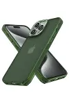 Apple iPhone 12 Pro Max Kılıf Elegant Kapak - Yeşil-1