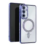 Samsung Galaxy A26 Joke Simli Magneticsafe Kılıf - Mavi-2