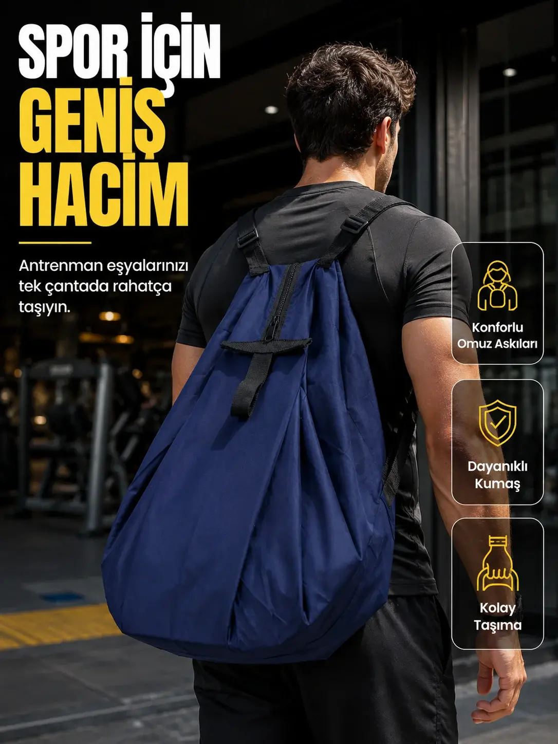 Hafif Tasarımlı Çok Amaçlı Omuz Çantası Günlük Kullanıma Uygun
