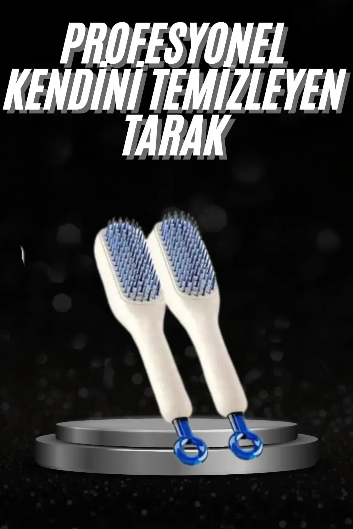 Kendi kendini Tezleyebilen Hijyenik Saç Fırçası Anti-Statik Teknolojisi