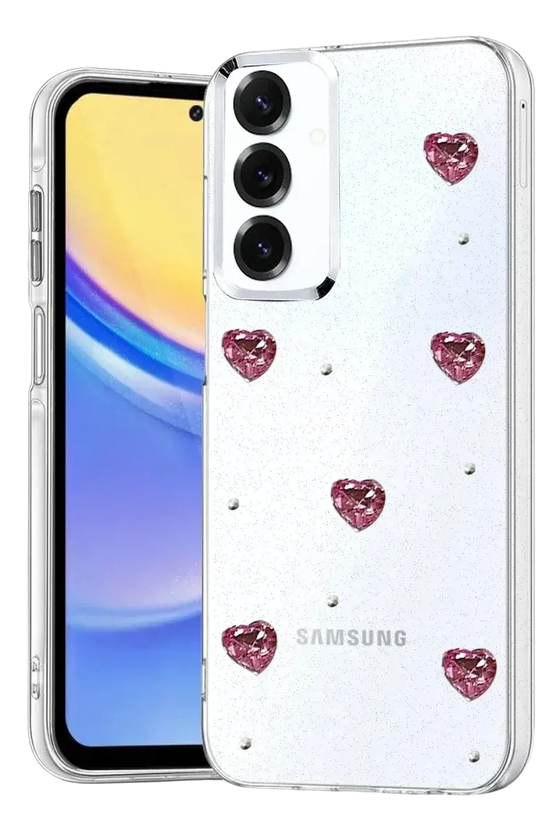 Samsung Galaxy A24 4G Fiyonk Desenli Kapak - Desen 3