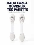 2 Adet Güçlü Yapışkanlı Çocuk Güvenlik Kilidi-1