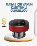 Akıllı Vakumlu Kupa Masaj Cihazı Ağrı Giderici ve Rahatlatıcı Terapi-1