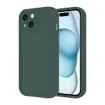 Apple iPhone 14 Kılıf Viera Silikon - Koyu Yeşil-2