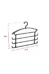 Füme Pantolon Askısı & Dolap Düzenleyici Askı-3