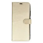 Samsung Galaxy J5 Trend S Plus Kapaklı Kılıf - Gold-2