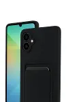 Samsung Galaxy A07 4G Kelvin Kartvizitli Silikon - Siyah-2