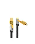 4'ü 1 Arada Metal Hızlı Veri Kablosu – 65W Güç, 27W iPhone Desteği, 480Mbps Aktarım-2