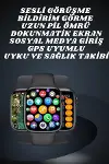 Ekranlı Yeni Nesil Pro Kulaklık ve Akıllı Saat Kampanyası Kulak İçi krofonlu-3