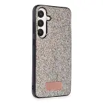 Onegif Samsung Galaxy A25 5g Bright Simli Kapak - Gold-2