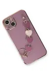 Apple iPhone 14 Plus Kılıf Esila Silikon - Mor-2
