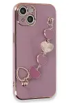 Apple iPhone 14 Plus Kılıf Esila Silikon - Mor-1