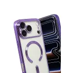 Apple İphone 17 Pro Max Kross Magneticsafe Kapak - Mor-3