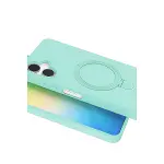 Samsung Galaxy A06 Regal Magsafe Standlı Kapak - Su Yeşili-4
