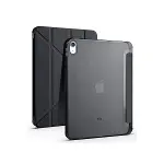 Apple İpad 2022 10.9 (10.nesil) Kılıf Kalemlikli Mars Tablet Kılıfı - Siyah-4