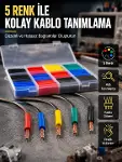560 Parça Isı Makaron Seti Elektrik, Otomotiv ve Elektronik İçin Profesyonel İzolasyon Kiti-1